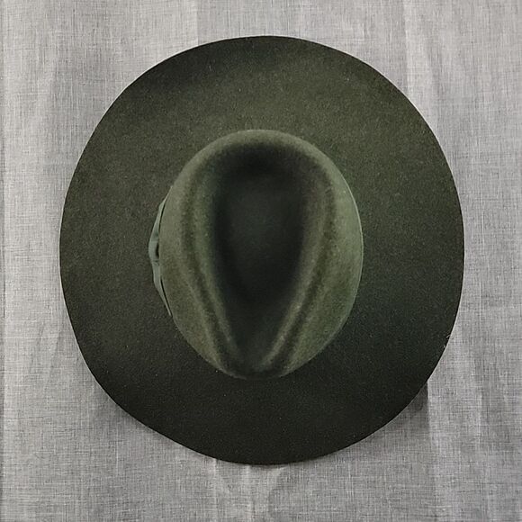 Wyeth by Todd Magill Anthropologie Rancher Fedora Green Raffia Hat main image 4